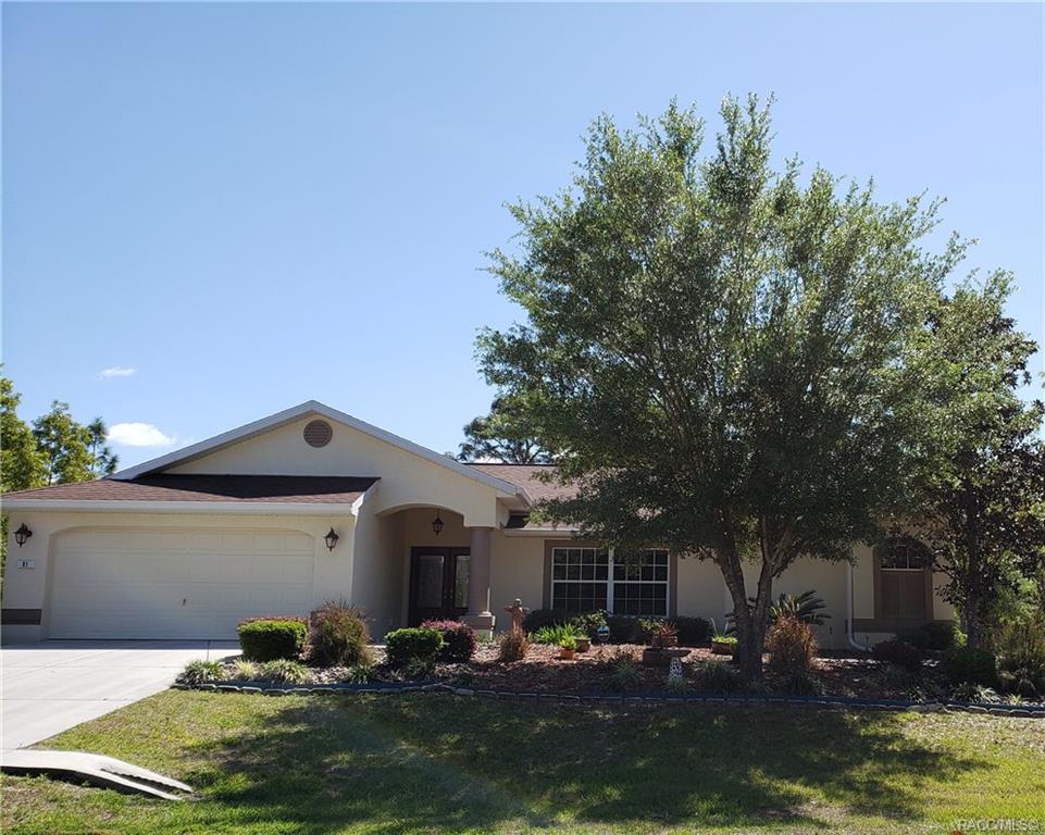 Sugarmill Woods Oak Village Property Information 81 Vinca Street