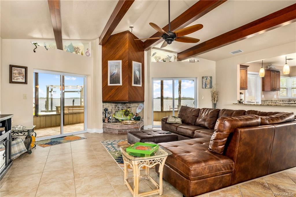 home for sale at 12014 W Bayshore Drive, Crystal River, FL 34429 in Dixie Shores