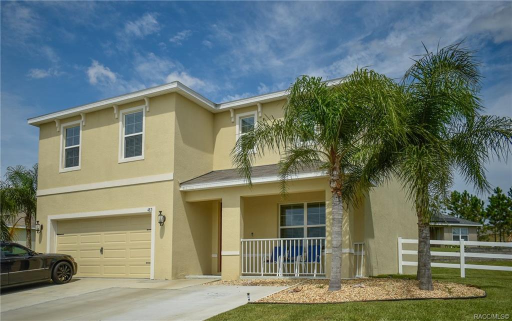 home for sale at 483 W Runyon Loop, Beverly Hills, FL 34465 in HighRidge Village