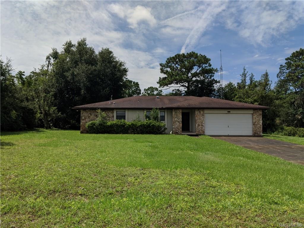 home for sale at 1980 E Virts Court, Hernando, FL 34442 in Hercala Acres