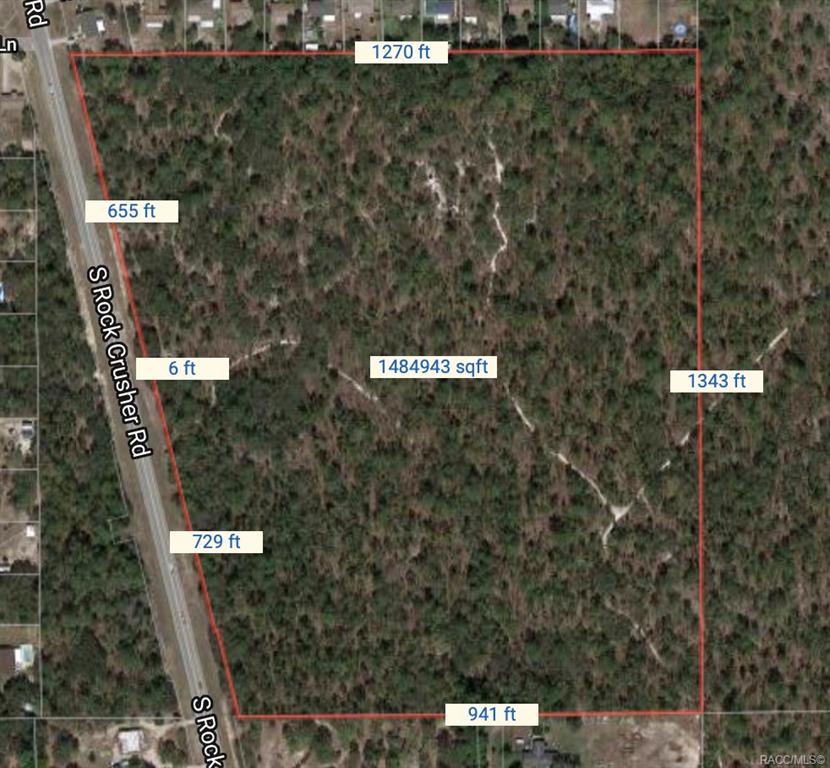 home for sale at 1871 S Rock Crusher Road, Homosassa, FL 34448 in Cinnamon Ridge