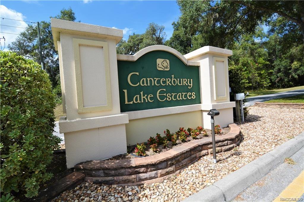 home for sale at 2665 E Maidstone Court, Hernando, FL 34442 in Citrus Hills - Canterbury Lake Estates