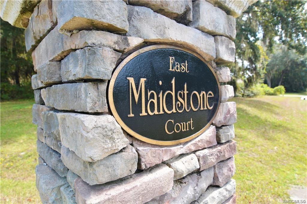 home for sale at 2665 E Maidstone Court, Hernando, FL 34442 in Citrus Hills - Canterbury Lake Estates