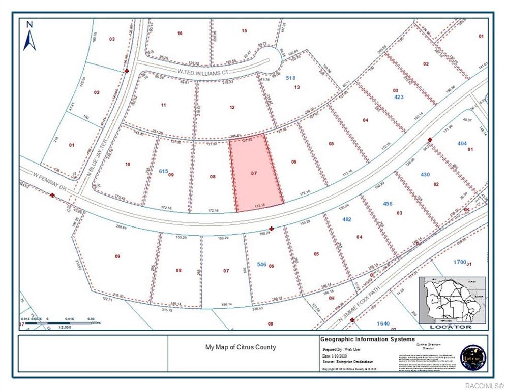Citrus Hills Terra Vista Property Information 545 W Fenway Drive