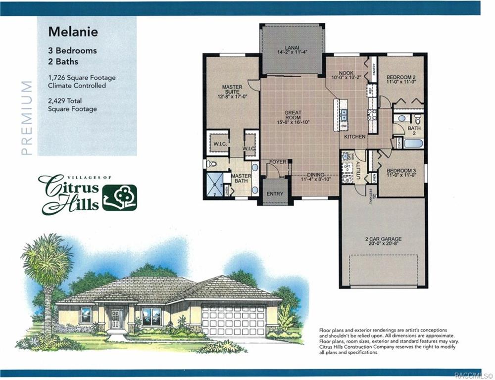 home for sale at 3475 N Canterbury Lake Drive, Hernando, FL 34442 in Citrus Hills - Canterbury Lake Estates